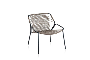 KAPUA Designer Gartensessel von GARDA – seitliche Ansicht