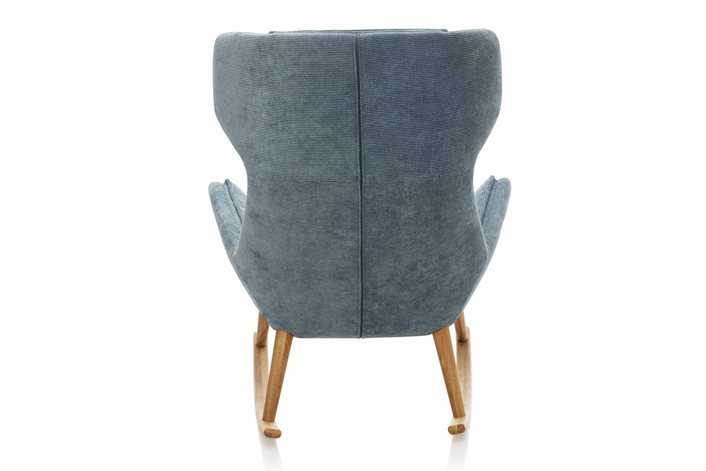 Komfortabler AKARI Highback-Schaukelsessel mit hoher Lehne