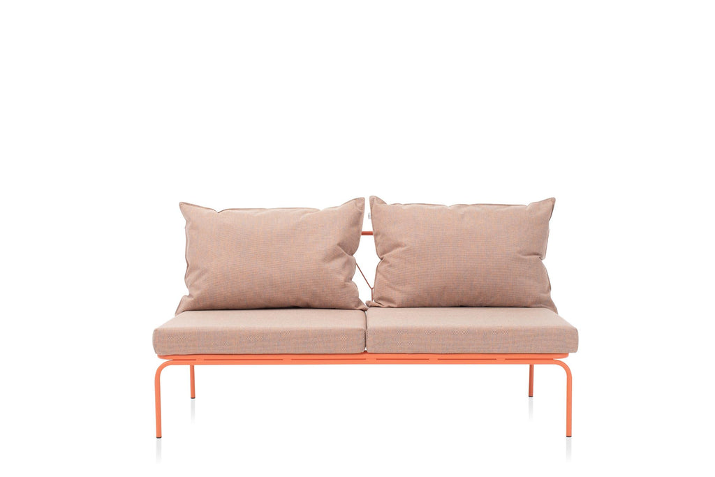 ATAMAN Designer Gartensofa Mittelelement 160 – Frontansicht