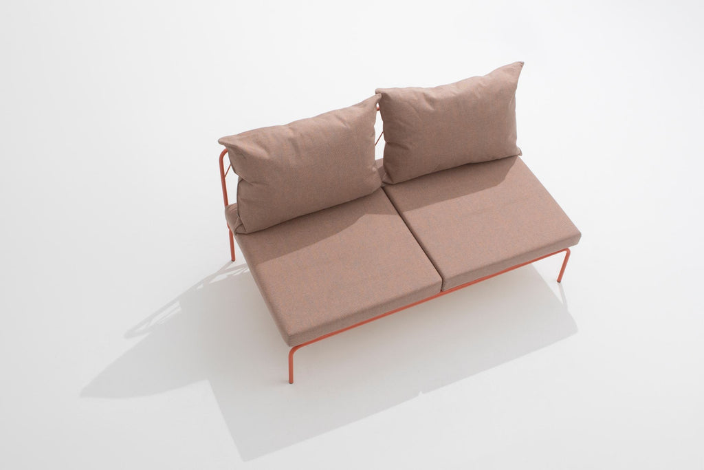 ATAMAN Designer Gartensofa Mittelelement 160 – Draufsicht