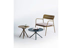 BIANCA Gartenclubtisch kombiniert mit Outdoor-Sessel – ideal für Terrasse, Garten und Lounge
