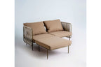 modulare Sofa Kombination mit Eckelement – Outdoor Möbel