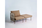 Gartensofa Eckelement Detail – hochwertige Verarbeitung