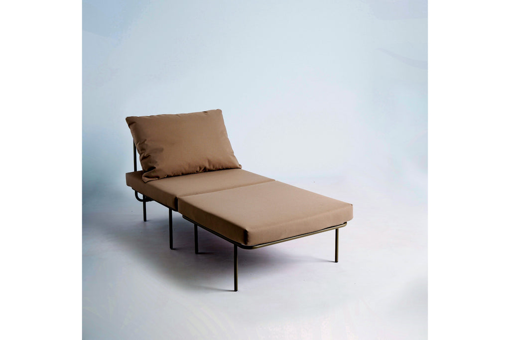 Gartensofa Mittelelement mit Liegefunktion – Outdoor Möbel