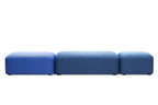DOLMEN ISLAND Designer Sofasystem mit mehreren frei stehenden Sitzmodulen