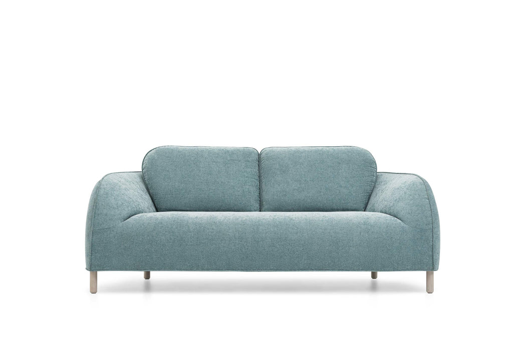 DOLOMIA Designer 2-Sitzer Sofa von EXTRAFORM in Frontansicht