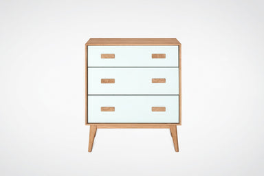 EILERT Massivholz Highboard mit MDF-Fronten, Vorderansicht