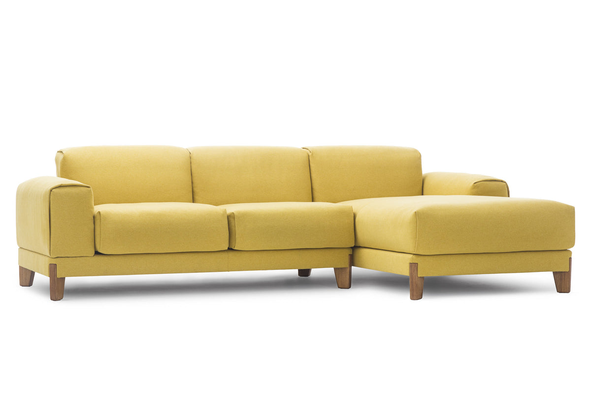 Mit Chaiselongue in schräger Ansicht