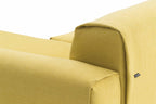 Designer Modular Sofa Detailansicht von Armlehne und Rückenpolster