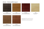Holzmuster von EXTRAFORM - Buche schwarz, eiche, mahagoni, natur, walnuss, kirsche