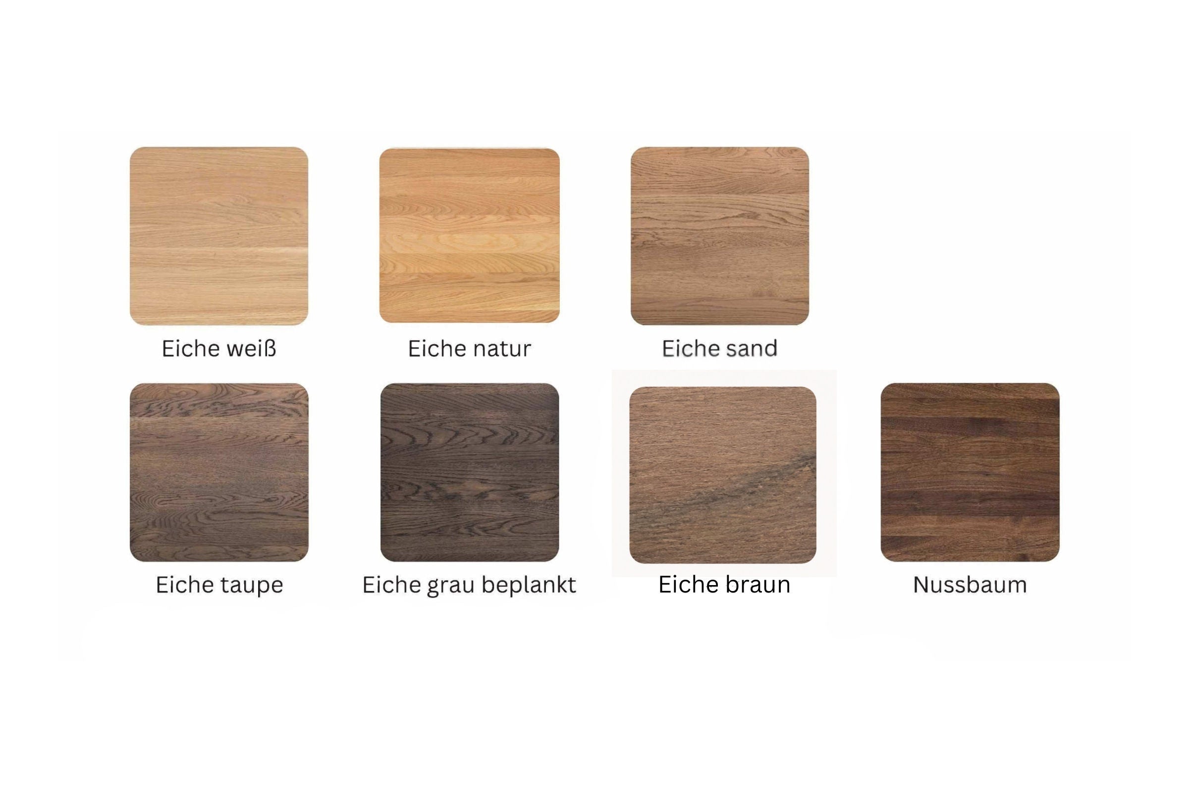 Holzmuster in Eiche von Woak