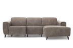 Designer Relax Sofa mit Chaiselongue von EXTRAFORM in Frontansicht