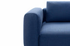 KUBIK Designer Sofa Detailansicht von Armlehne, Sitzfläche und Rückenkissen