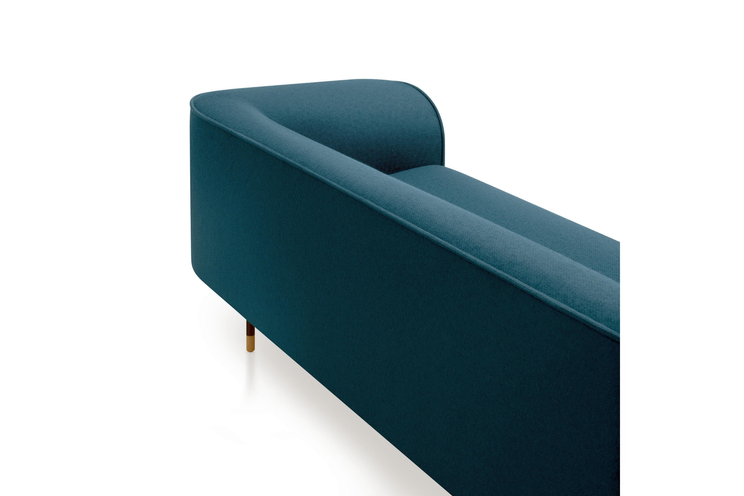 Nahaufnahme der Rückseite des Sofas