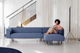 LE MANS Designer Sofa mit Chaiselongue – entspannter Lesemoment