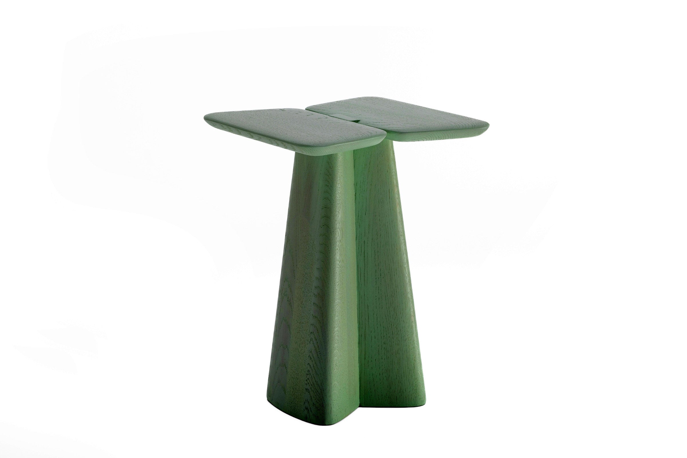 LEPIDA Designer Beistelltisch von Woak – Schrägansicht rechts