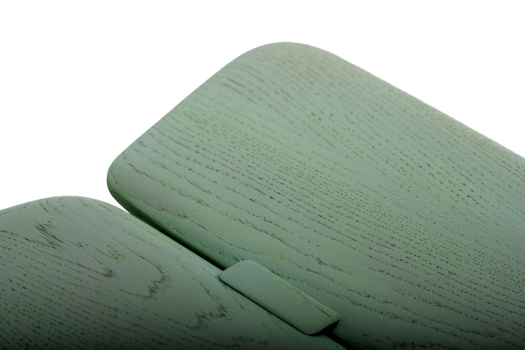 Struktur und Verarbeitung der Massivholzplatte - Nahaufnahme