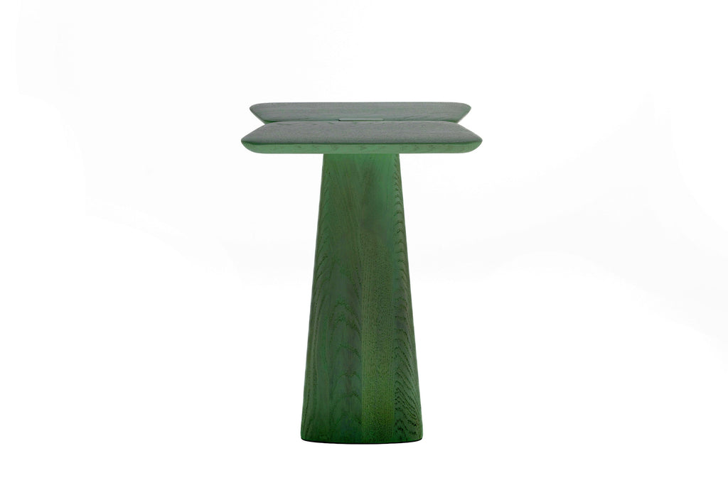 LEPIDA Designer Beistelltisch von Woak – seitliche Perspektive