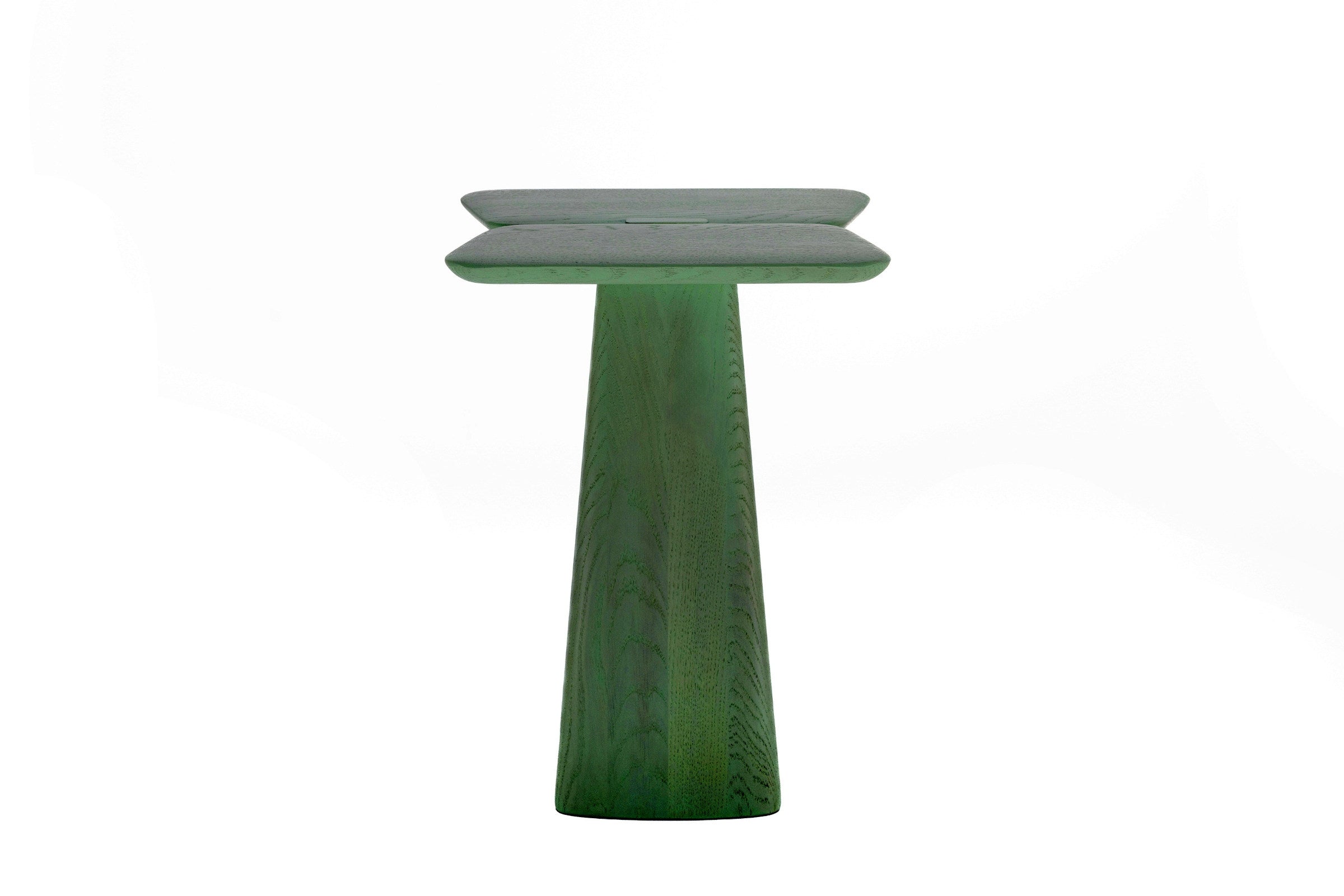 LEPIDA Designer Beistelltisch von Woak – seitliche Perspektive