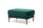 LOOP Designer Pouf von EXTRAFORM mit weicher Polsterung – schräge Ansicht