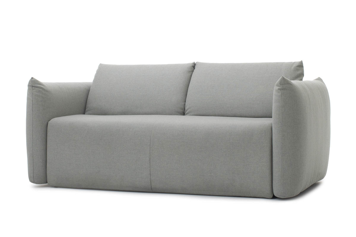 LUNA Designer 2-Sitzer Schlafsofa von EXTRAFORM in schräger Ansicht