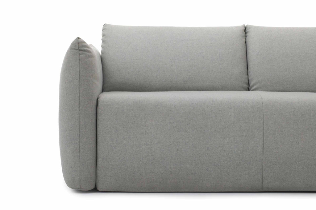 LUNA Designer 2-Sitzer Schlafsofa von EXTRAFORM mit gepolsterter Armlehne