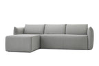 Mit Chaiselongue und weichen Rückenpolstern