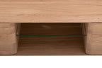 MALIN Lowboard aus Massivholz mit Holzbeinen und Nische - SOLIDMADE | Design Furniture