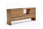 Rückansicht des modularen Sideboards von Woak