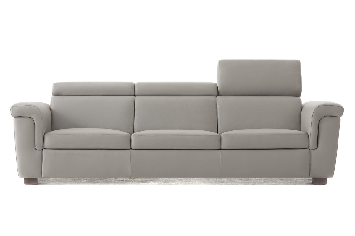 PLEASURE Designer 3-Sitzer Relax Sofa mit verstellter Kopfstütze