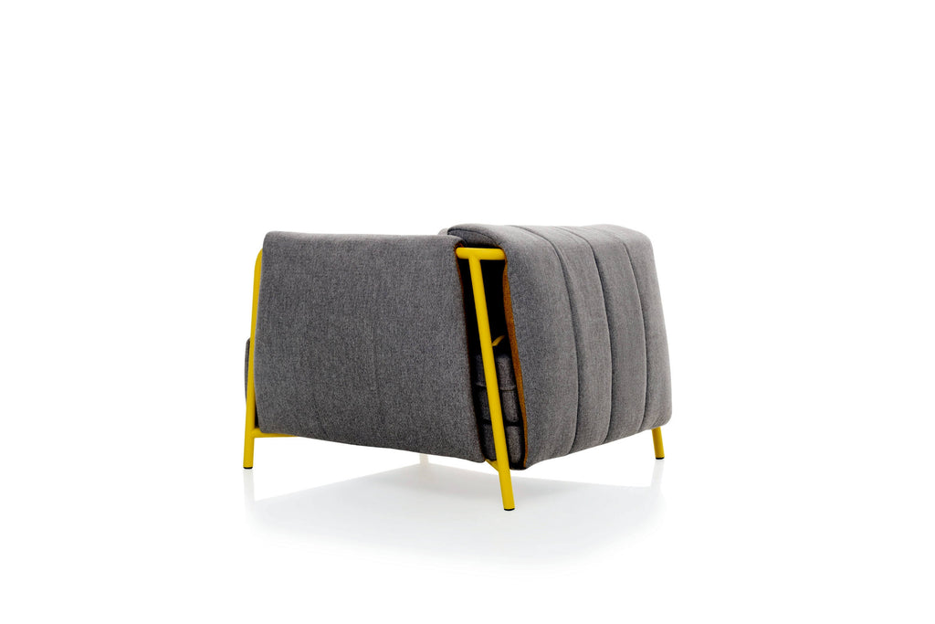 1-Sitzer-Schlafsofa von EXTRAFORM – Seitenansicht