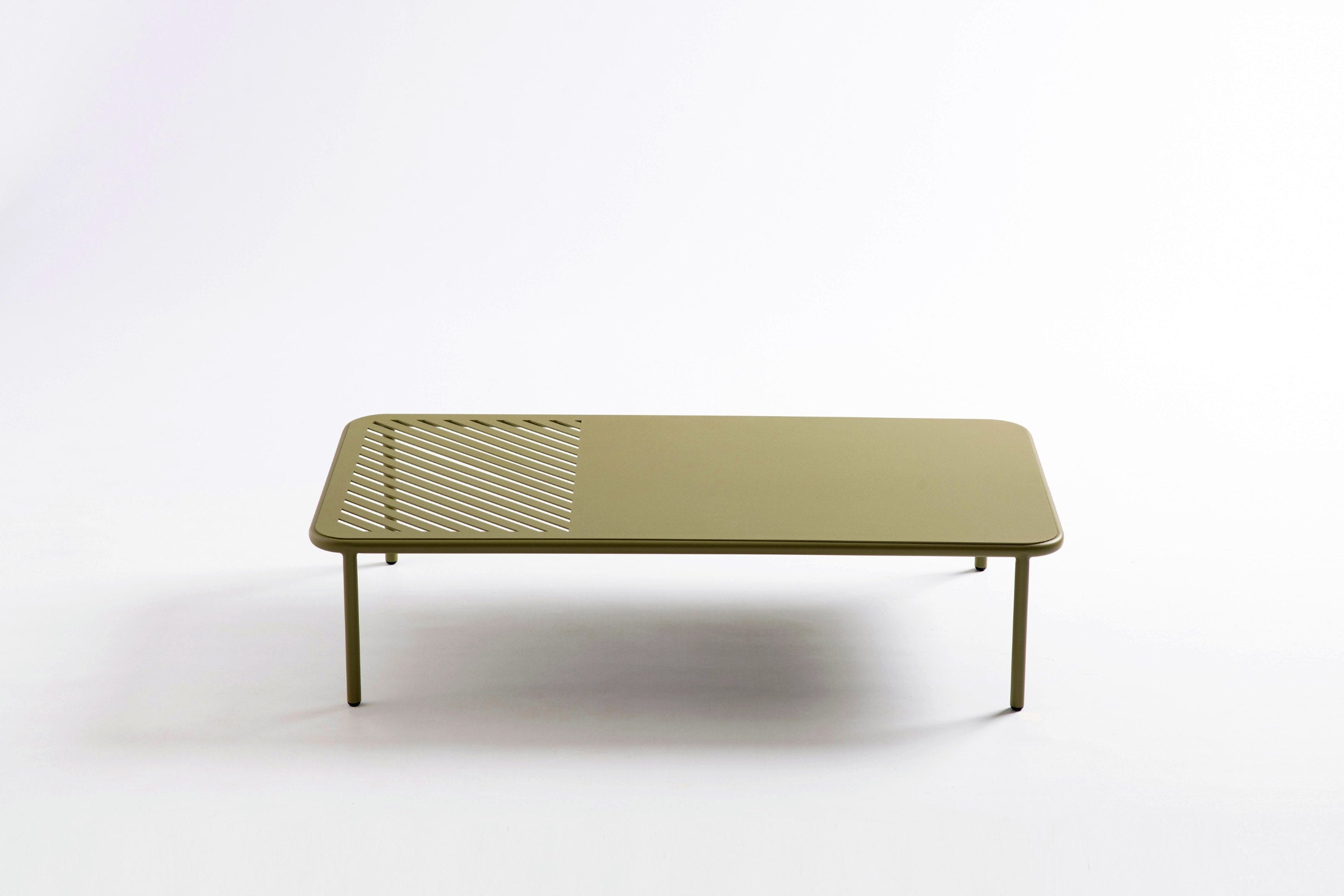 Garten-Clubtisch in Olivgrün für Garten oder Terrasse