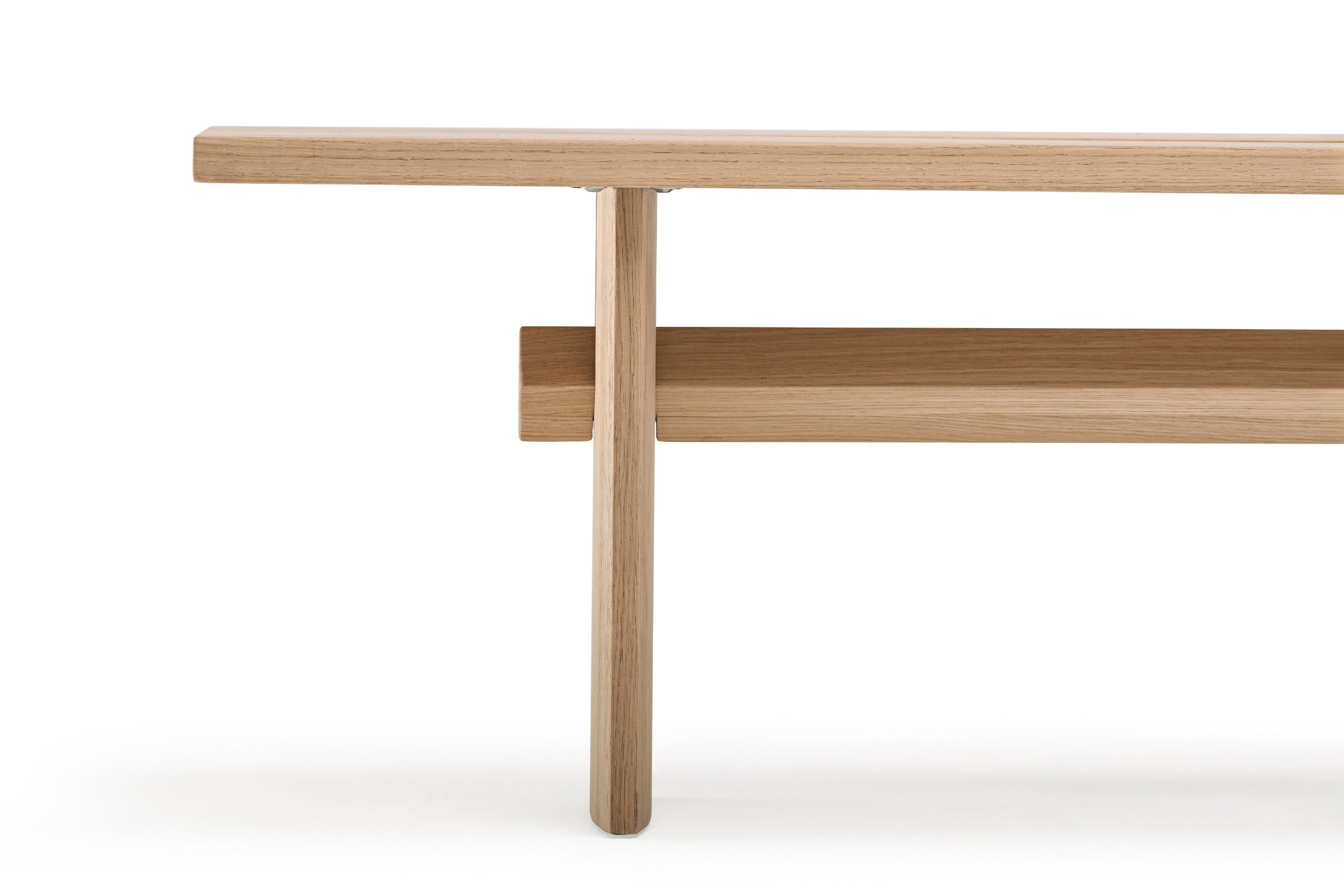 Sitzbank – Detailansicht der Verbindungselemente