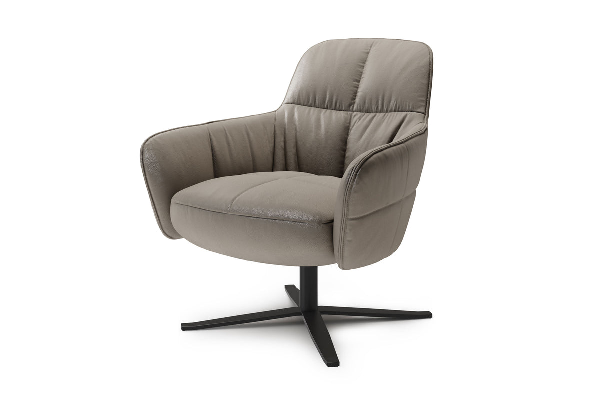 Designer Sessel von EXTRAFORM mit schwarzem Drehgestell