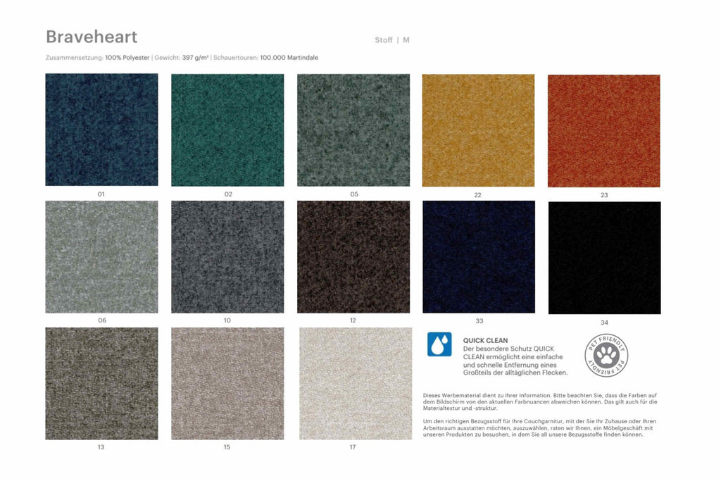 Stoffmuster M von EXTRAFORM - Braveheart