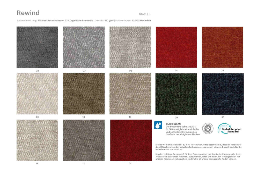 Stoffmuster L von EXTRAFORM - Rewind