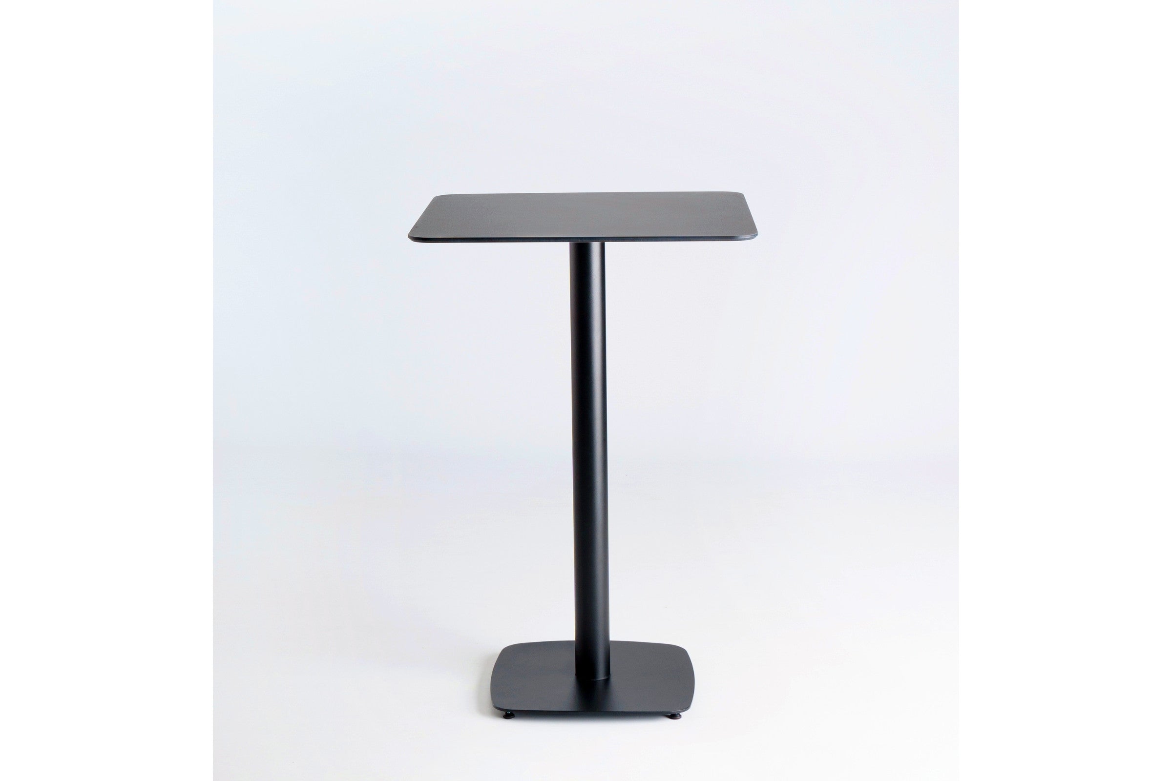 TAOR Gartenbartisch schwarz – Outdoor Bartisch mit HPL Tischplatte