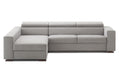 VIVA Designer Schlafsofa mit Chaiselongue von EXTRAFORM mit Chaiselongue links in Frontansicht