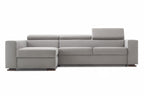 VIVA Designer Schlafsofa mit Chaiselongue von EXTRAFORM mit individuell verstellter Kopfstütze