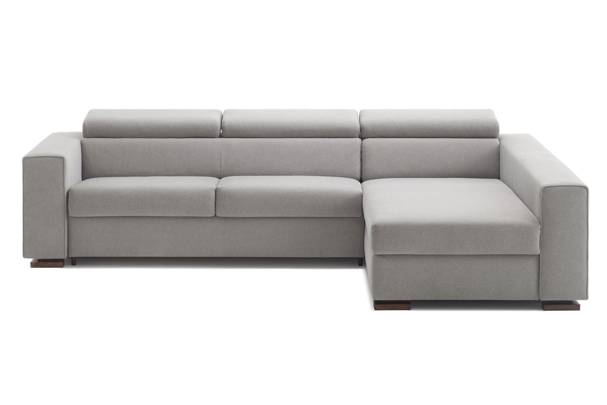 VIVA Designer Schlafsofa mit Chaiselongue von EXTRAFORM mit Chaiselongue rechts