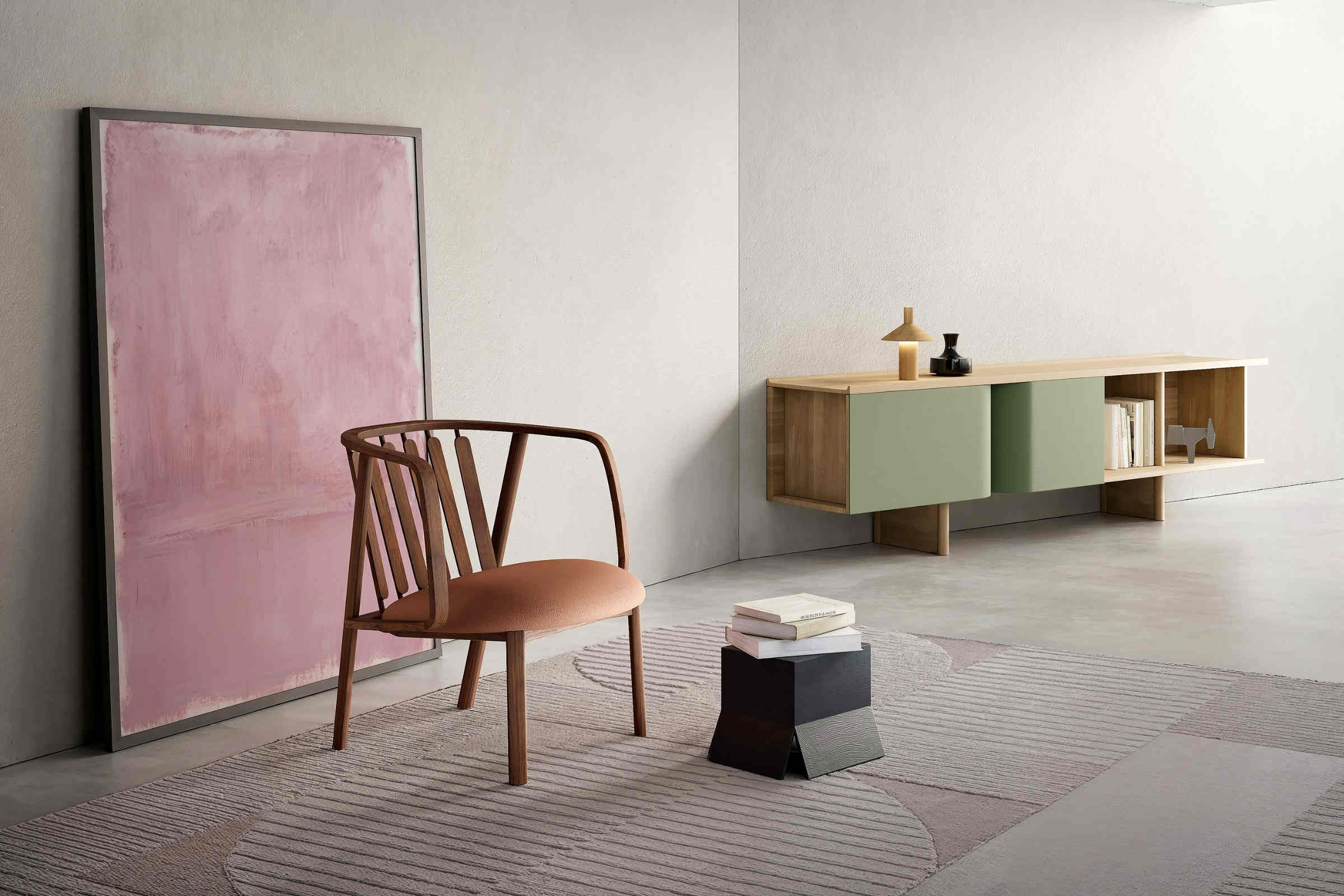 Designer Sessel von Woak in einem modernen Ambiente