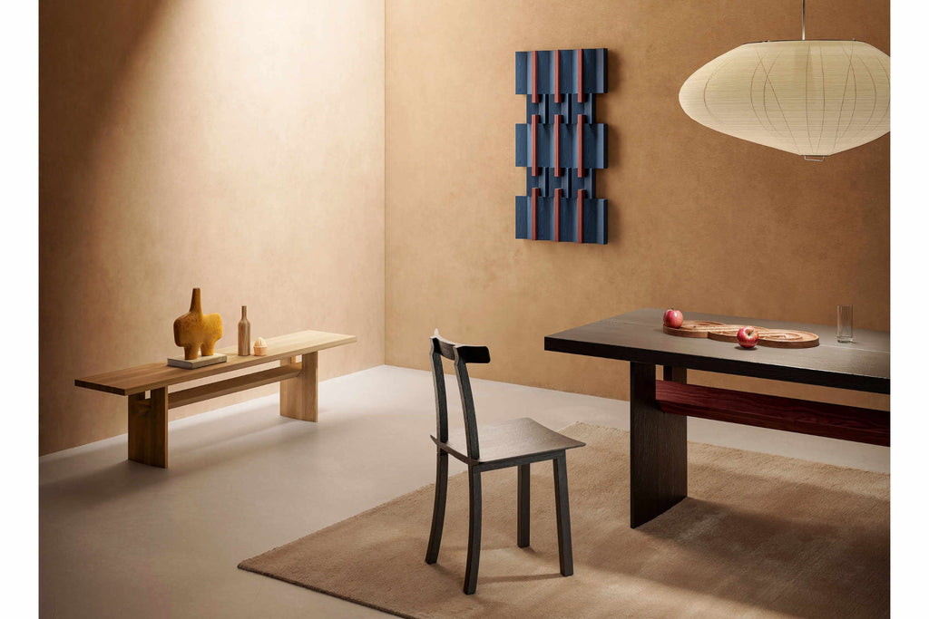 Designer Sitzbank in einem modernen Ambiente