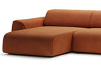 Detailansicht der großzügigen Chaiselongue und Sitzfläche