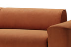 XOLA Designer Sofa von EXTRAFORM Detailansicht von Rückenpolster und Armlehne