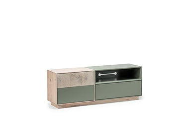 LOTTE Massivholz TV Lowboard mit 2 Sektionen - SOLIDMADE | Design Furniture