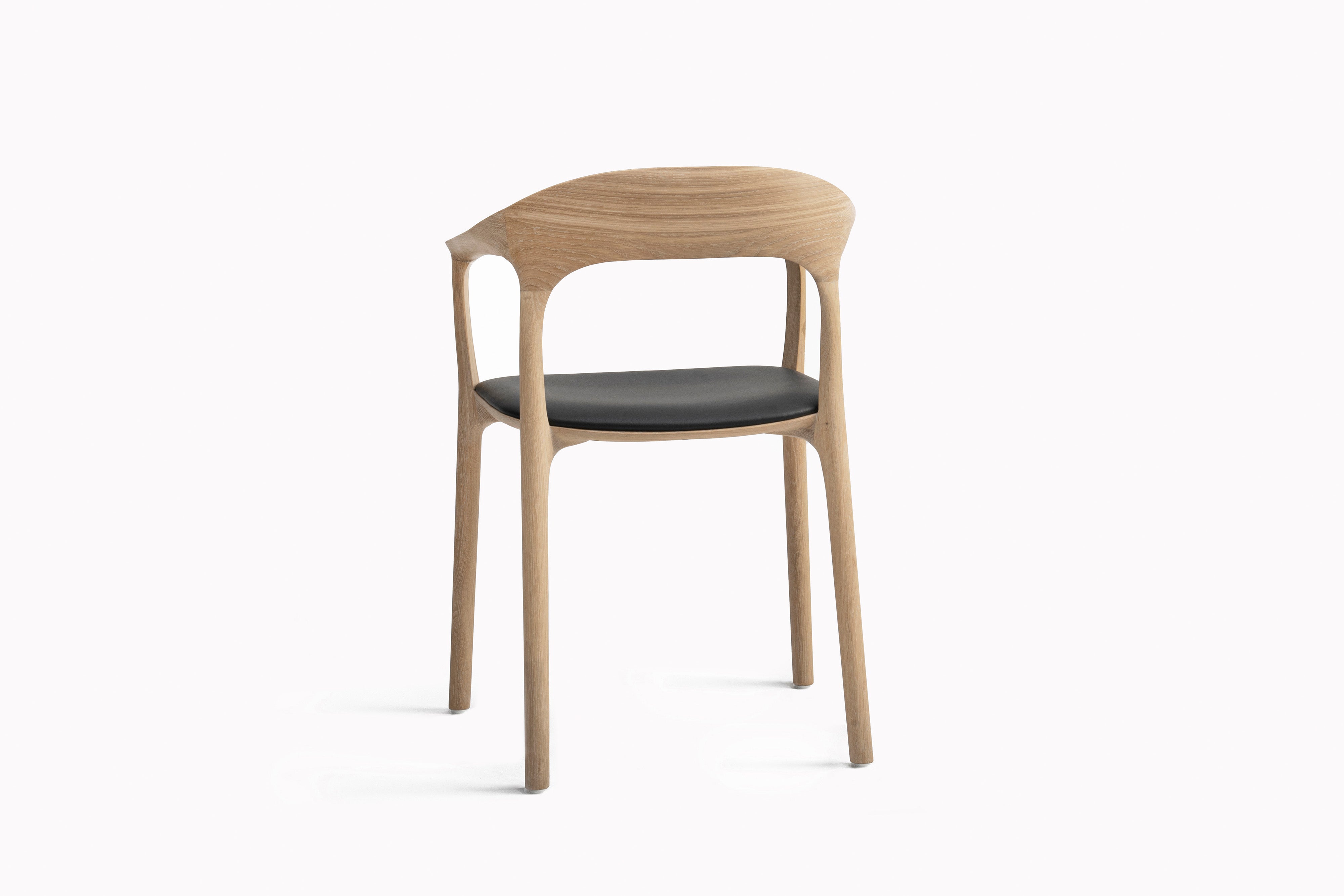 ELLE Massivholz Stuhl mit Armlehne - SOLIDMADE | Design Furniture