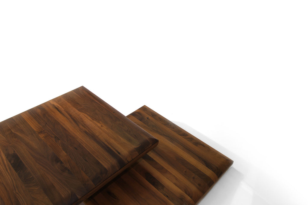 Detailaufnahme des NOOR Couchtisches