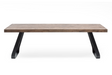 TYKO Esstisch auf Metallfüssen mit X-Verstrebung - SOLIDMADE | Design Furniture